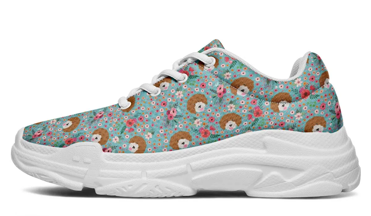 Cavoodle Flower Chunky Sneakers
