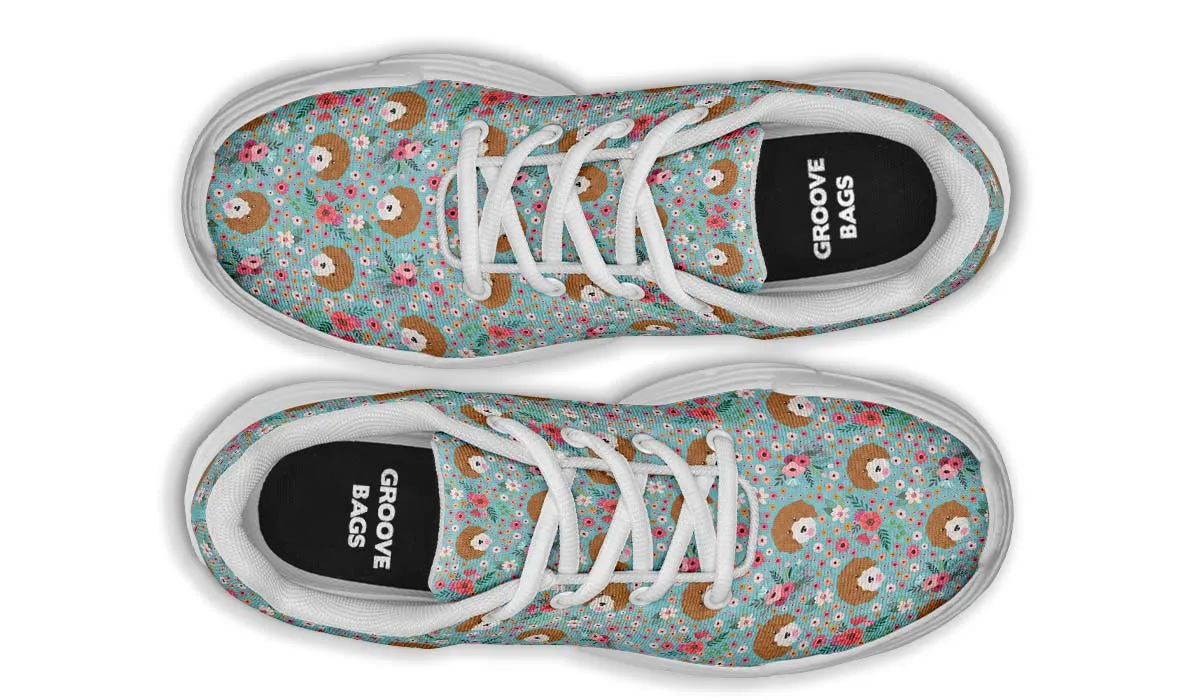 Cavoodle Flower Chunky Sneakers