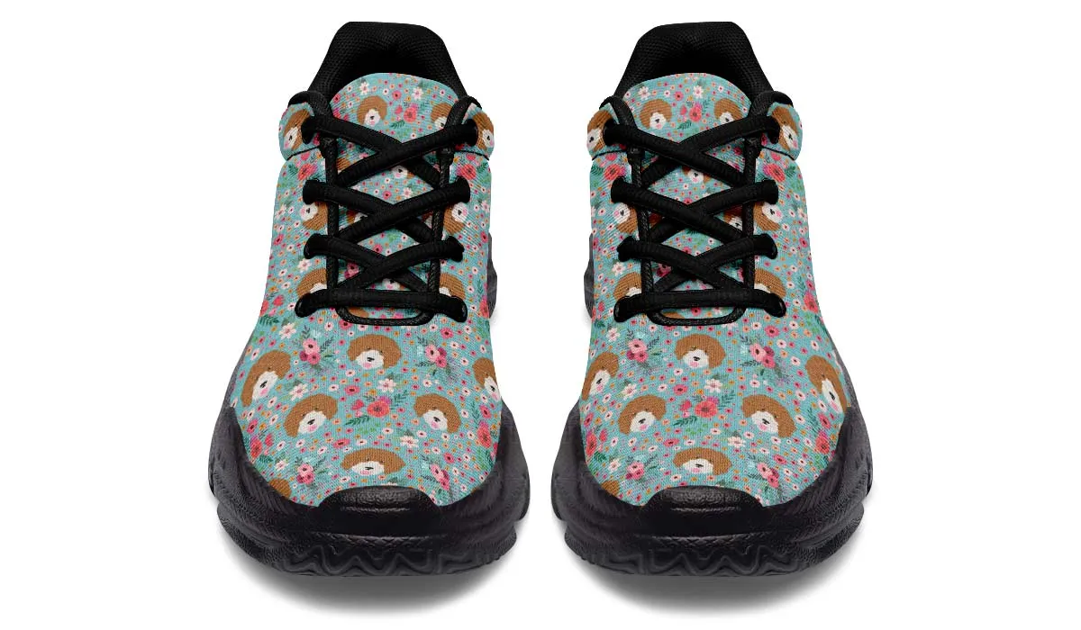 Cavoodle Flower Chunky Sneakers