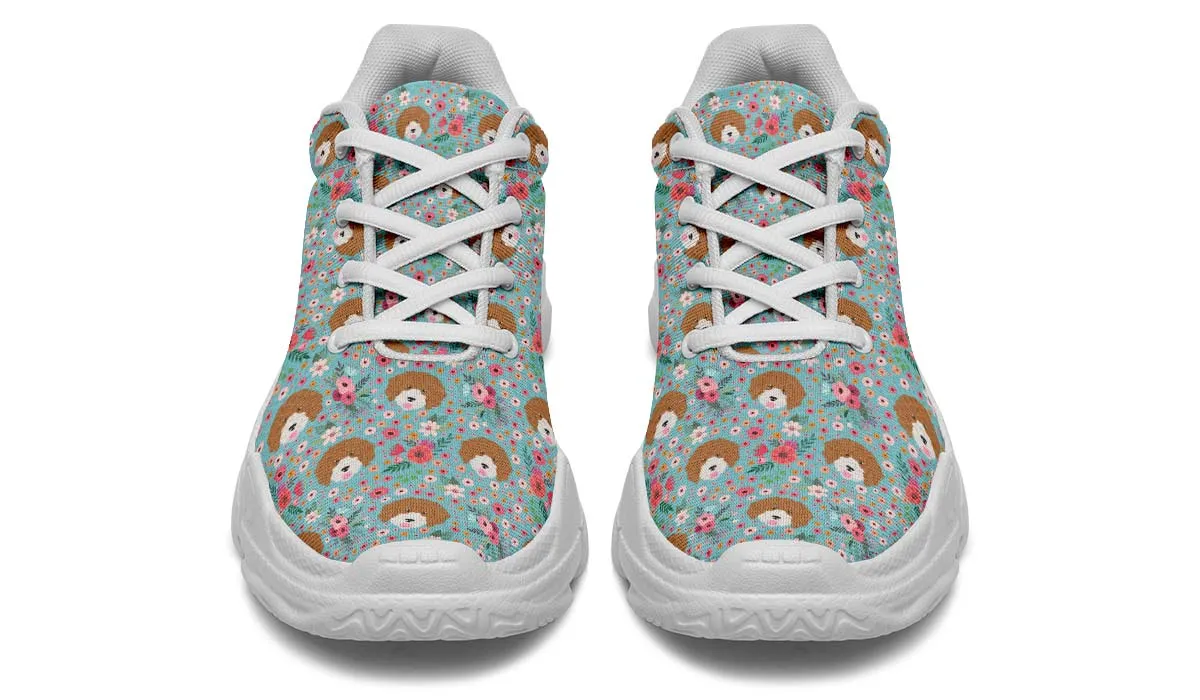 Cavoodle Flower Chunky Sneakers