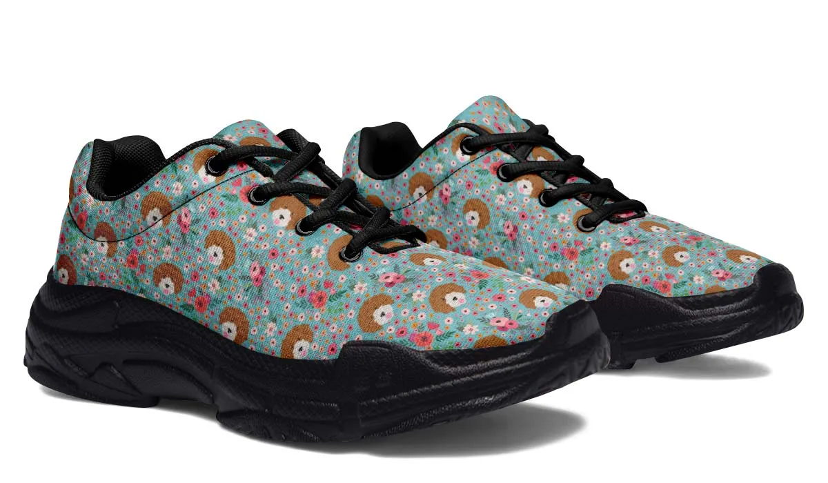 Cavoodle Flower Chunky Sneakers