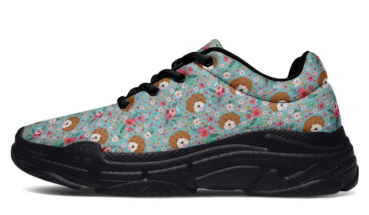 Cavoodle Flower Chunky Sneakers