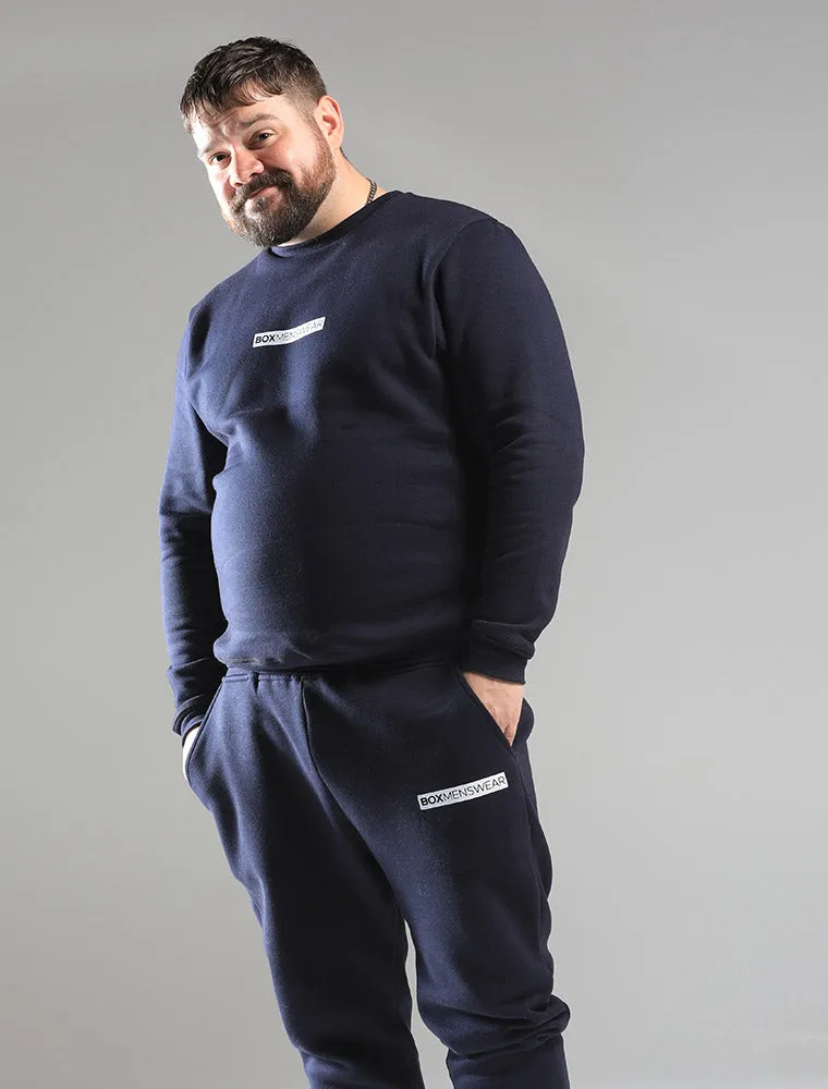 Comfort Fit: Joggers - Navy