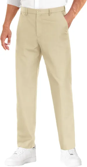 COOFANDY Mens Dress Pants Expandable Waist Wrinkle Free Suit Pants Flat Front Casual Dress Slacks