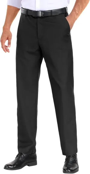 COOFANDY Mens Dress Pants Expandable Waist Wrinkle Free Suit Pants Flat Front Casual Dress Slacks