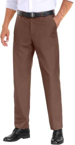 COOFANDY Mens Dress Pants Expandable Waist Wrinkle Free Suit Pants Flat Front Casual Dress Slacks