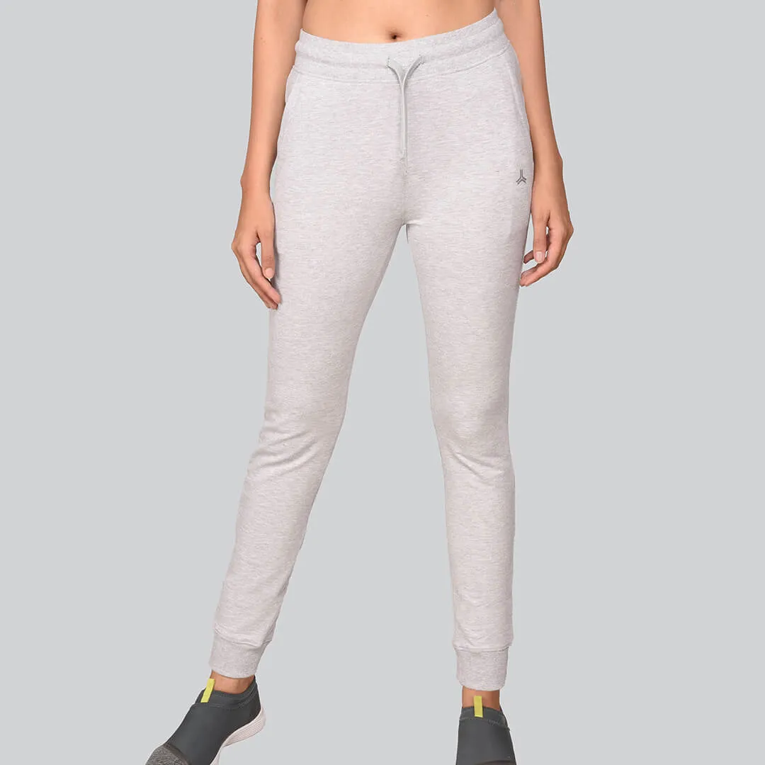 Cuffed Joggers - Heather Grey