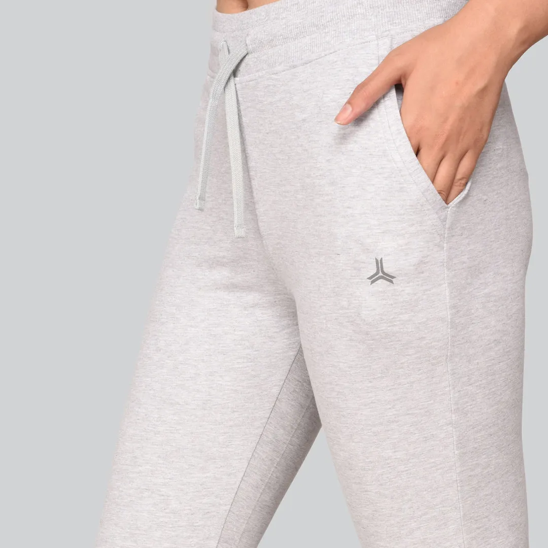 Cuffed Joggers - Heather Grey