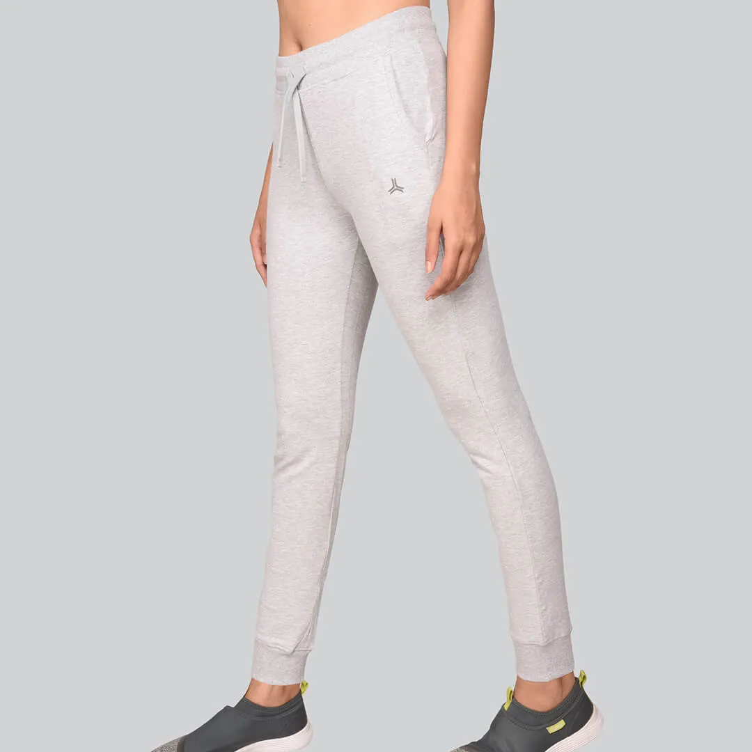 Cuffed Joggers - Heather Grey