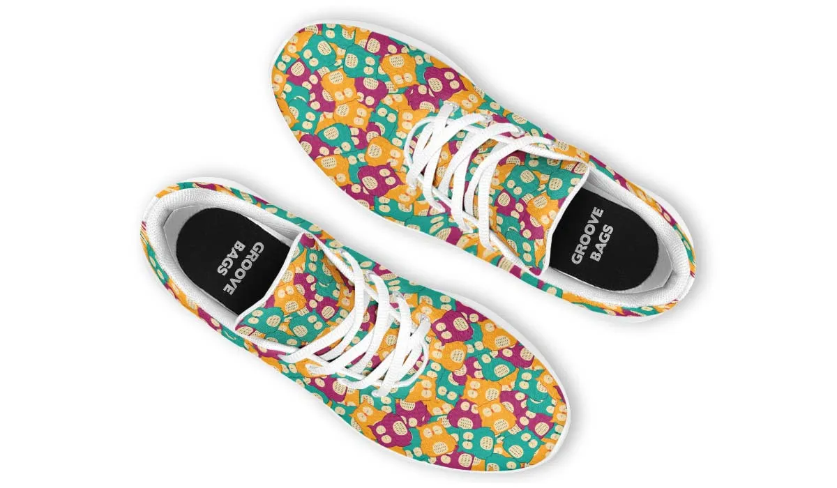 Cute Owl Pattern Sneakers
