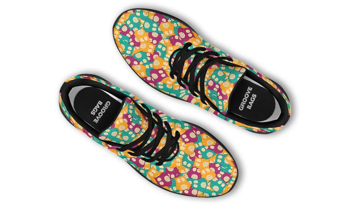 Cute Owl Pattern Sneakers