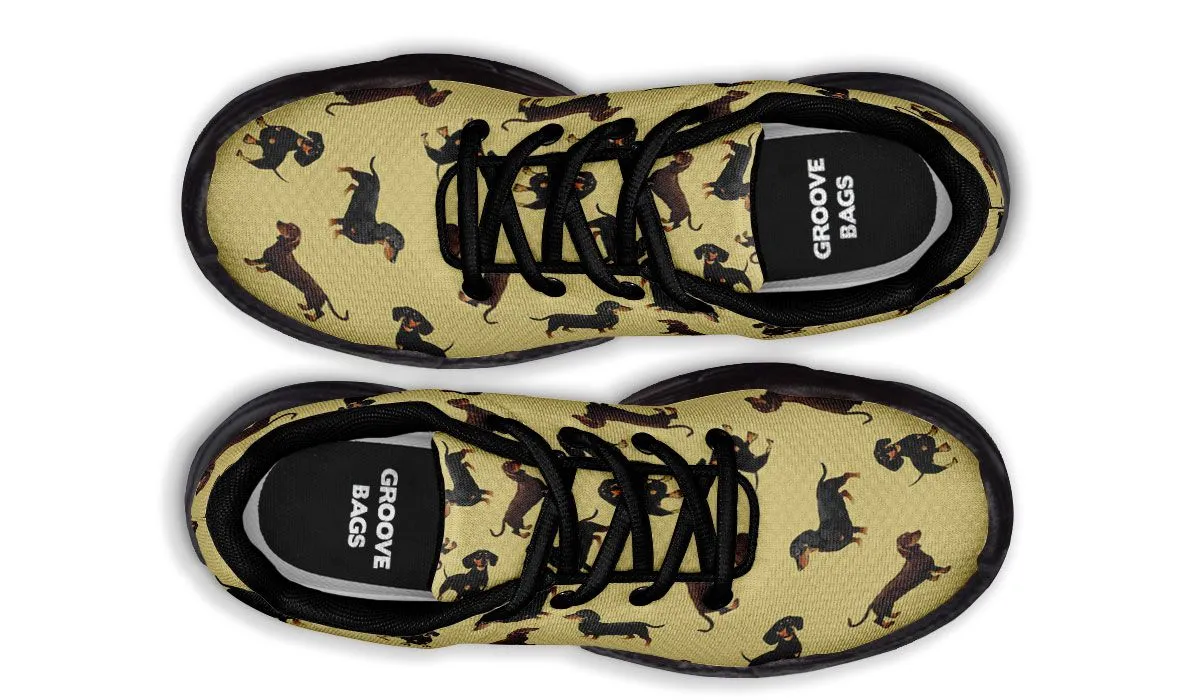 Dachshund Chunky Sneakers