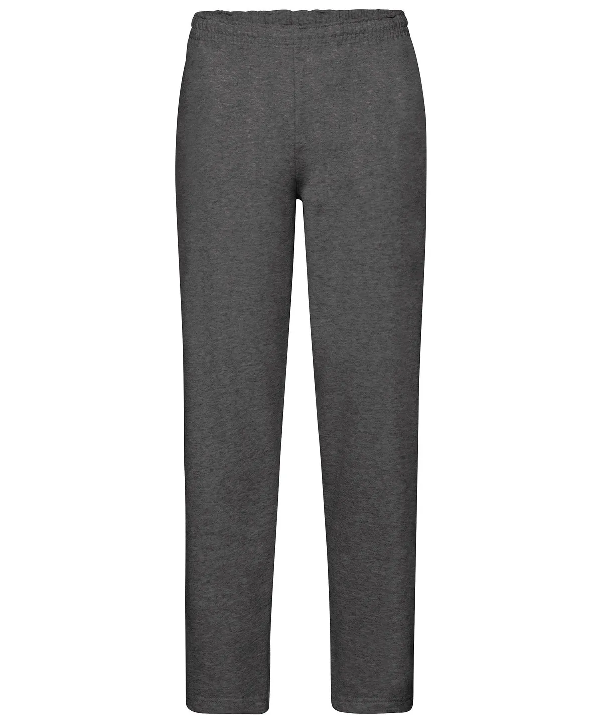 Dark Heather Grey - Classic 80/20 open leg sweatpants