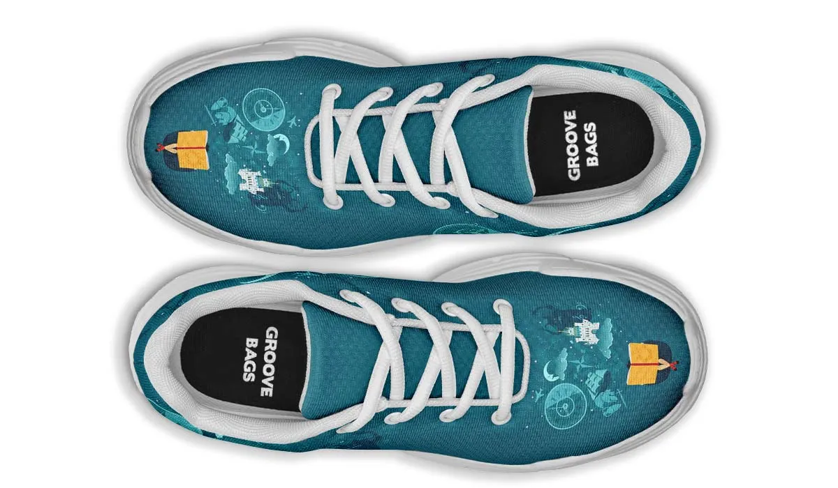 Fantasy Reading Chunky Sneakers