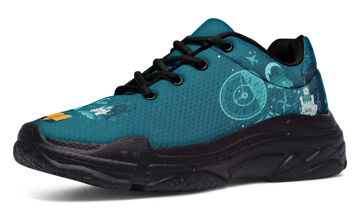 Fantasy Reading Chunky Sneakers