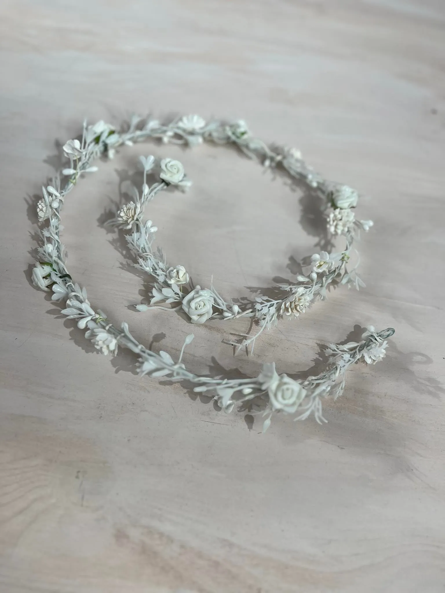 First Communion Hair Garland
