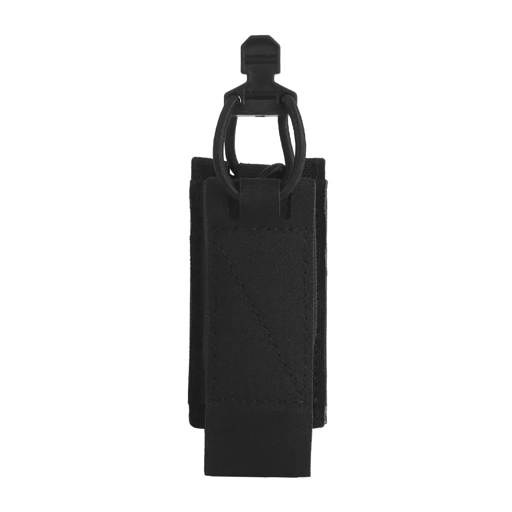 flexible magazine pouch for MG-123 pistol magazine Black