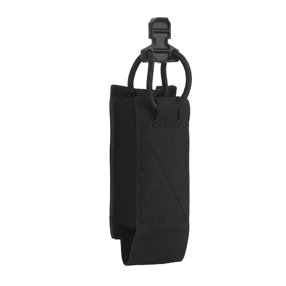 flexible magazine pouch for MG-123 pistol magazine Black