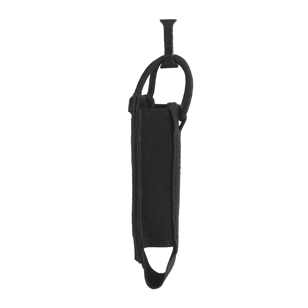 flexible magazine pouch for MG-123 pistol magazine Black
