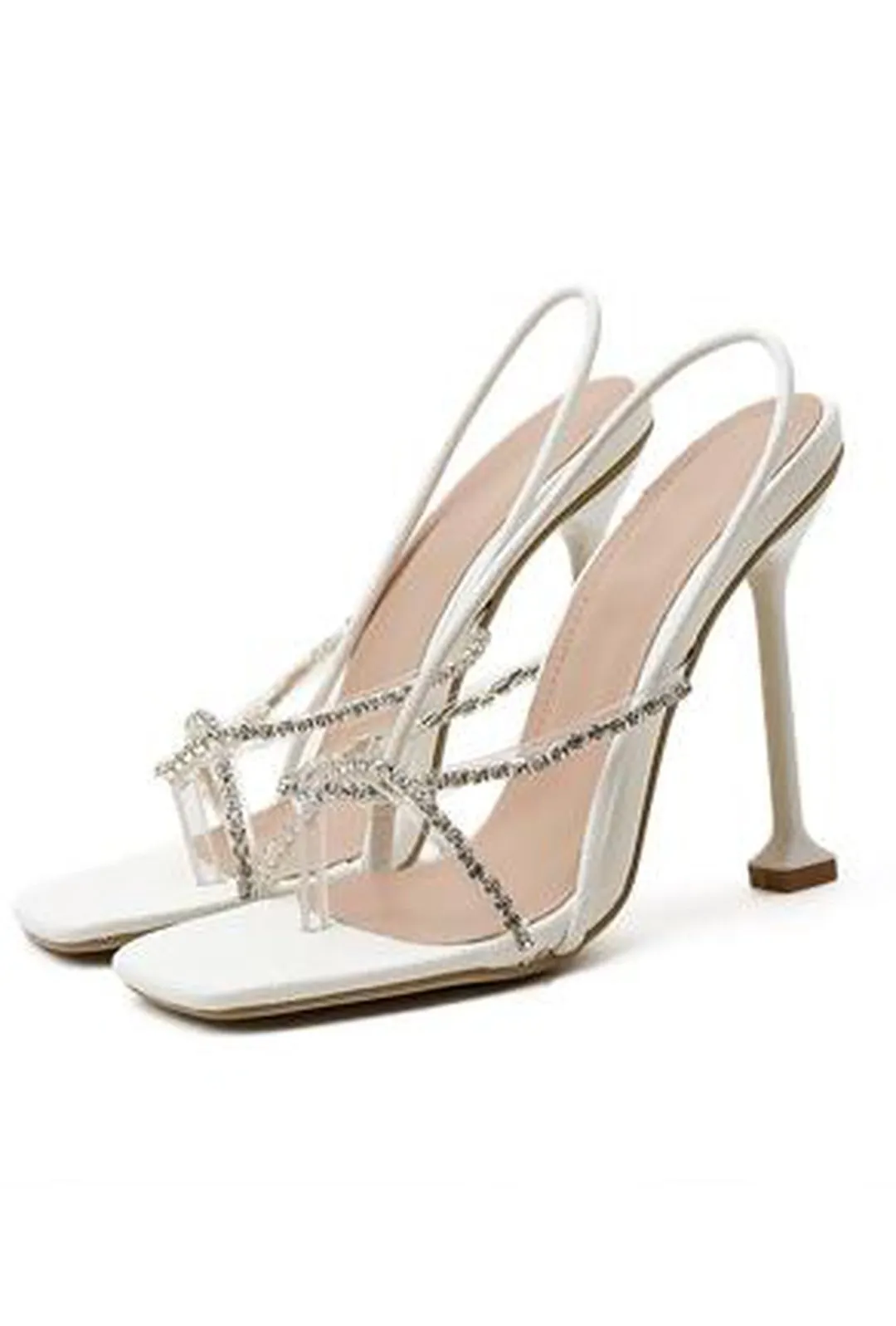 FLORABELL - RHINESTONE SANDALS