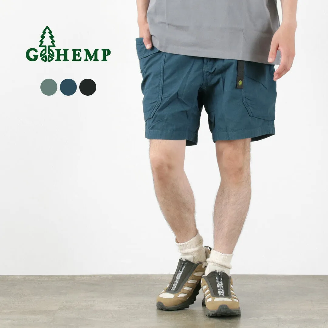 GOHEMP / Ultimate Shorts Hemp Cotton Recycled Polyester Weather Cloth