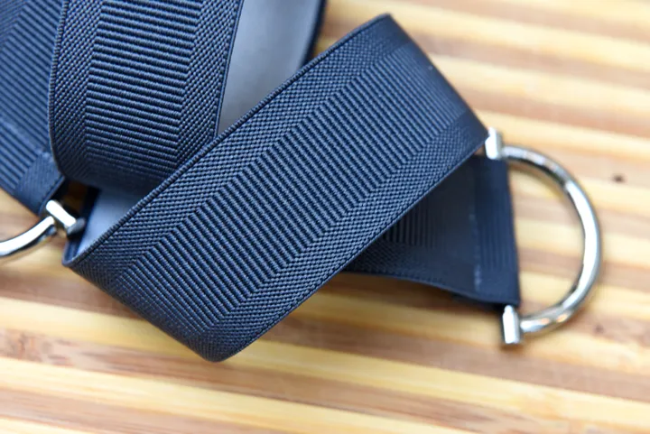 Gray Textured Elastic