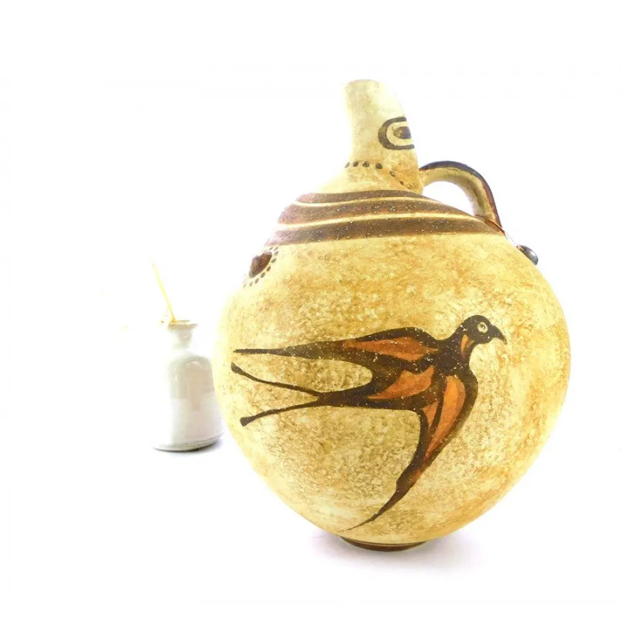 Greek Prochous Vessel Decorated with Swallows