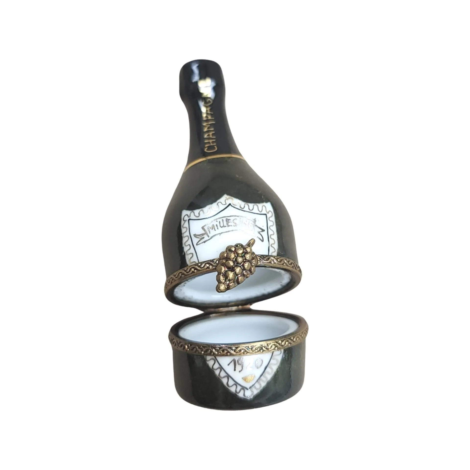 Green Champagne Bottle