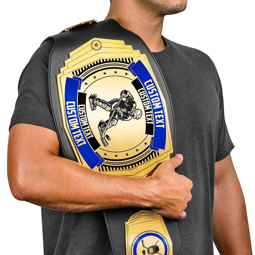 Hockey 6lb Customizable Championship Belt