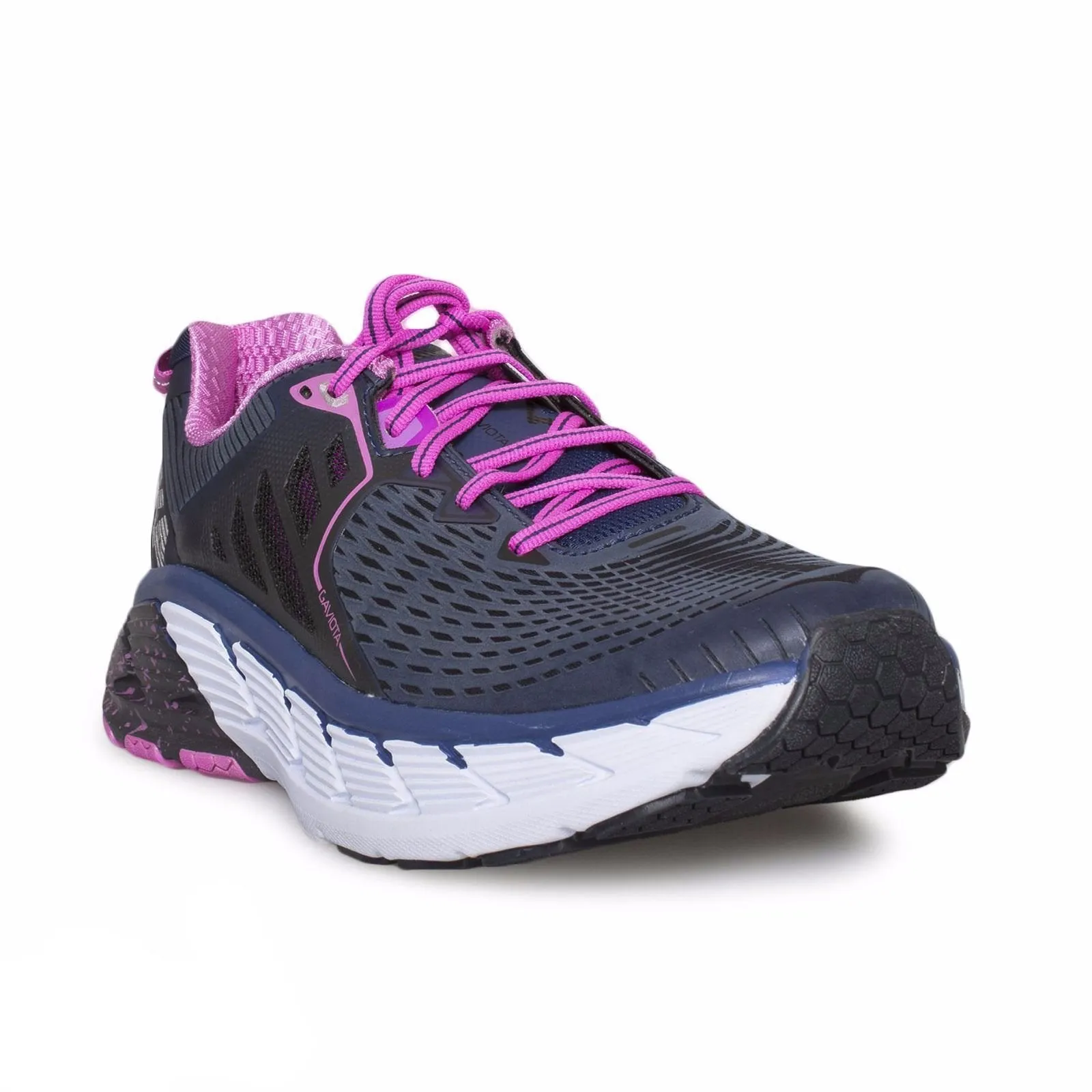 Hoka Gaviota Medieval Blue / Fuchsia Running Shoes