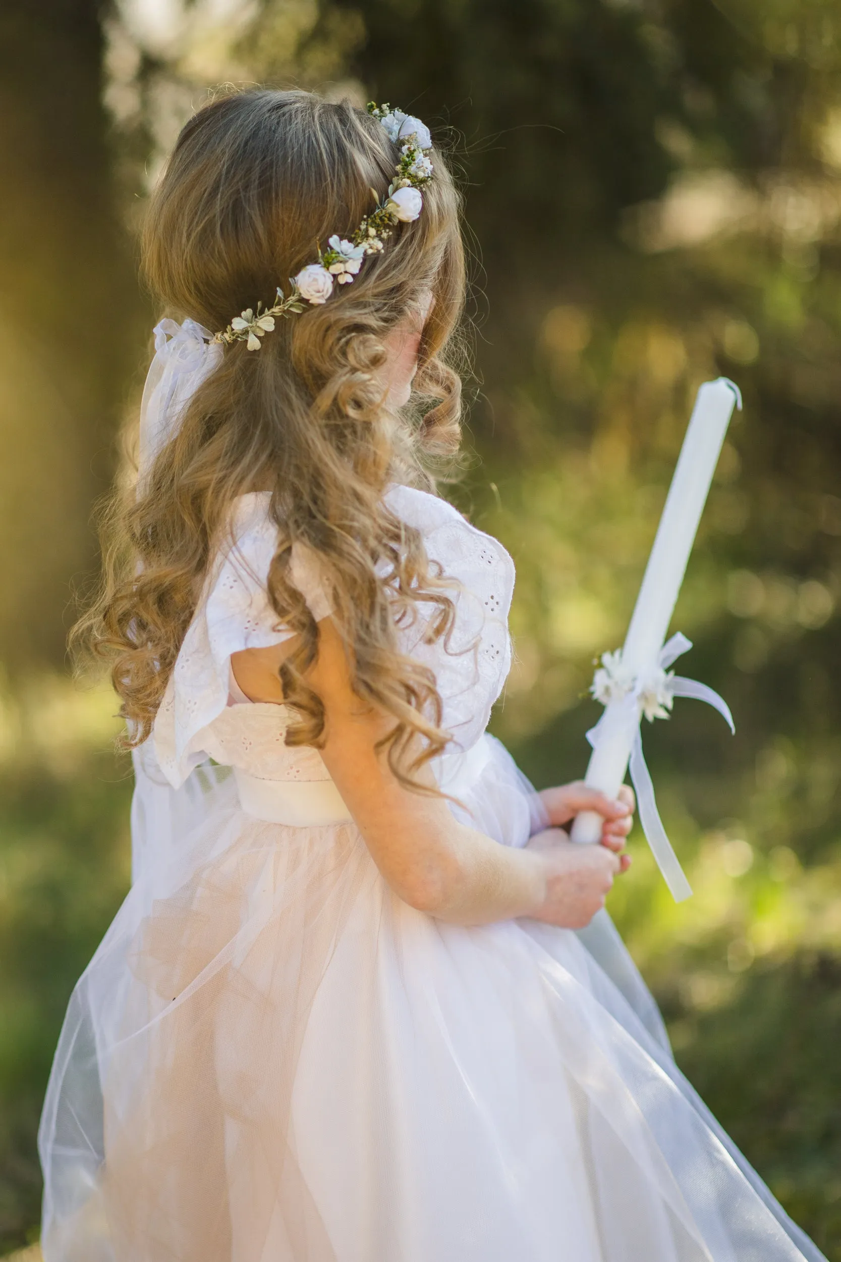 Holy communion headpiece with veil