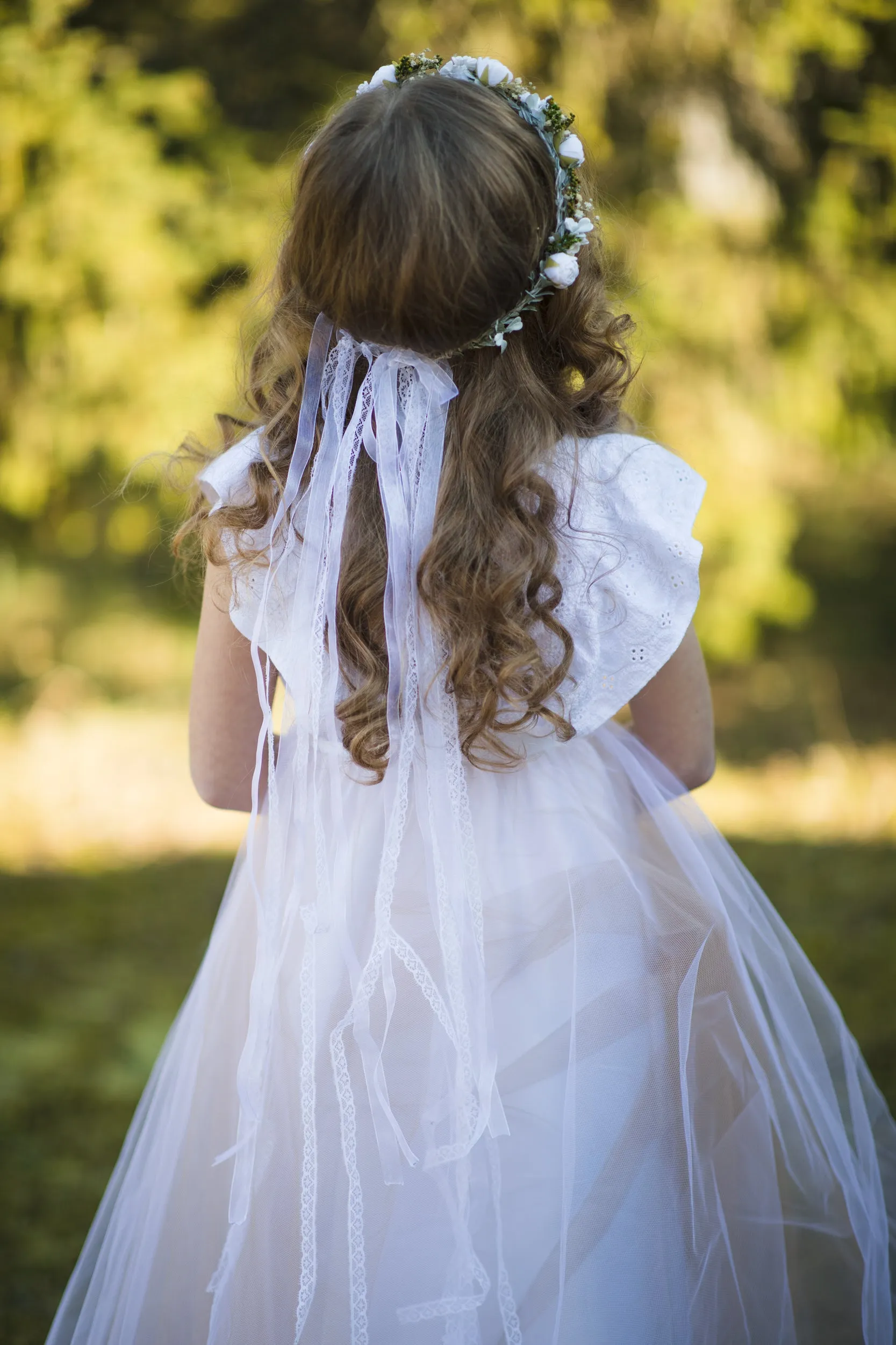 Holy communion headpiece with veil