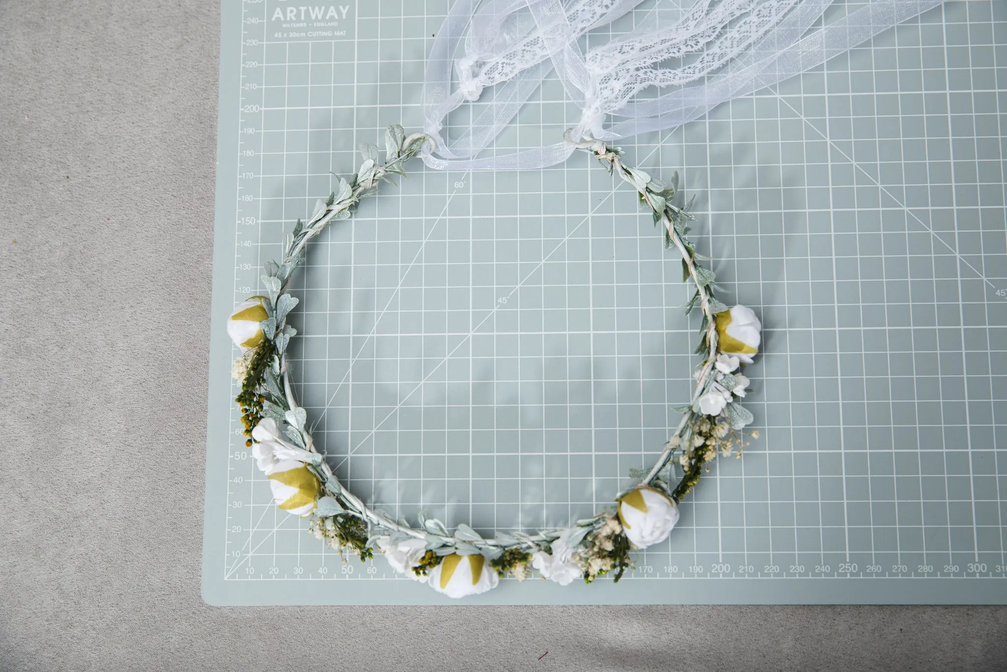 Holy communion headpiece with veil