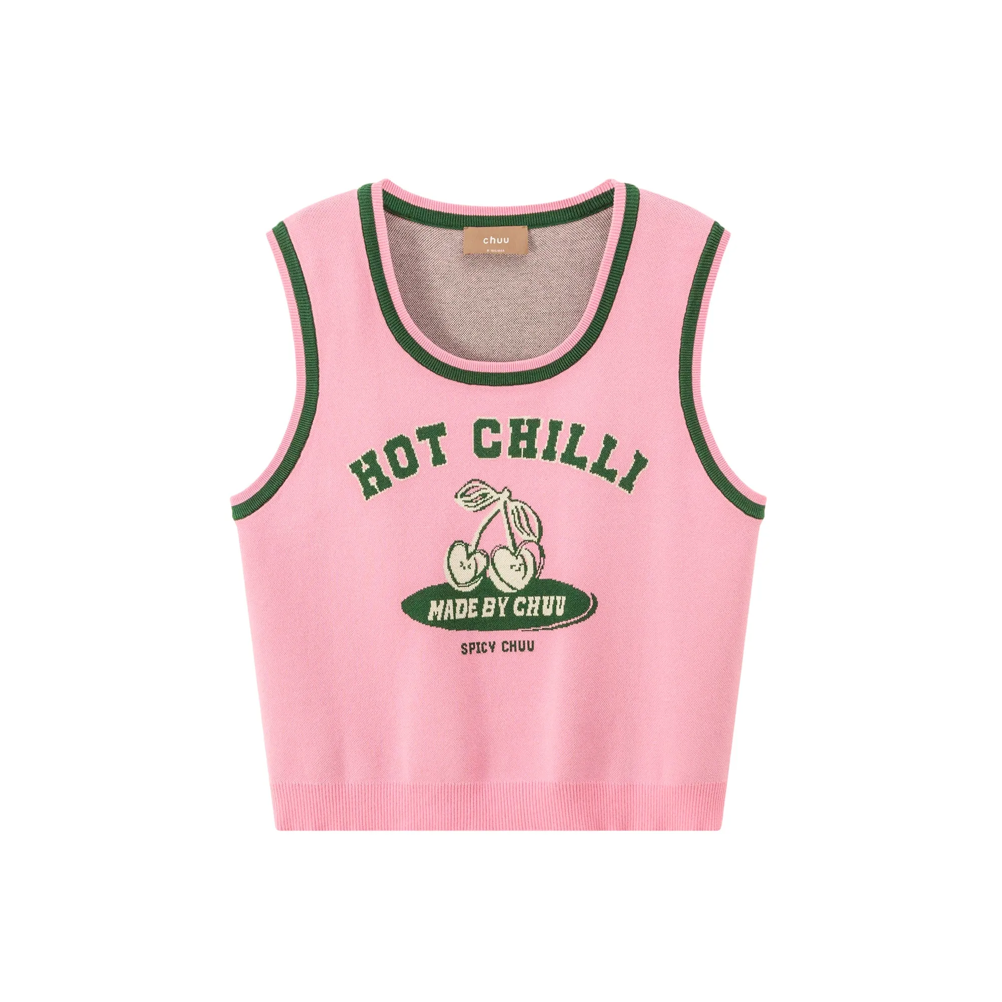 Hot Chilli Knit Vest