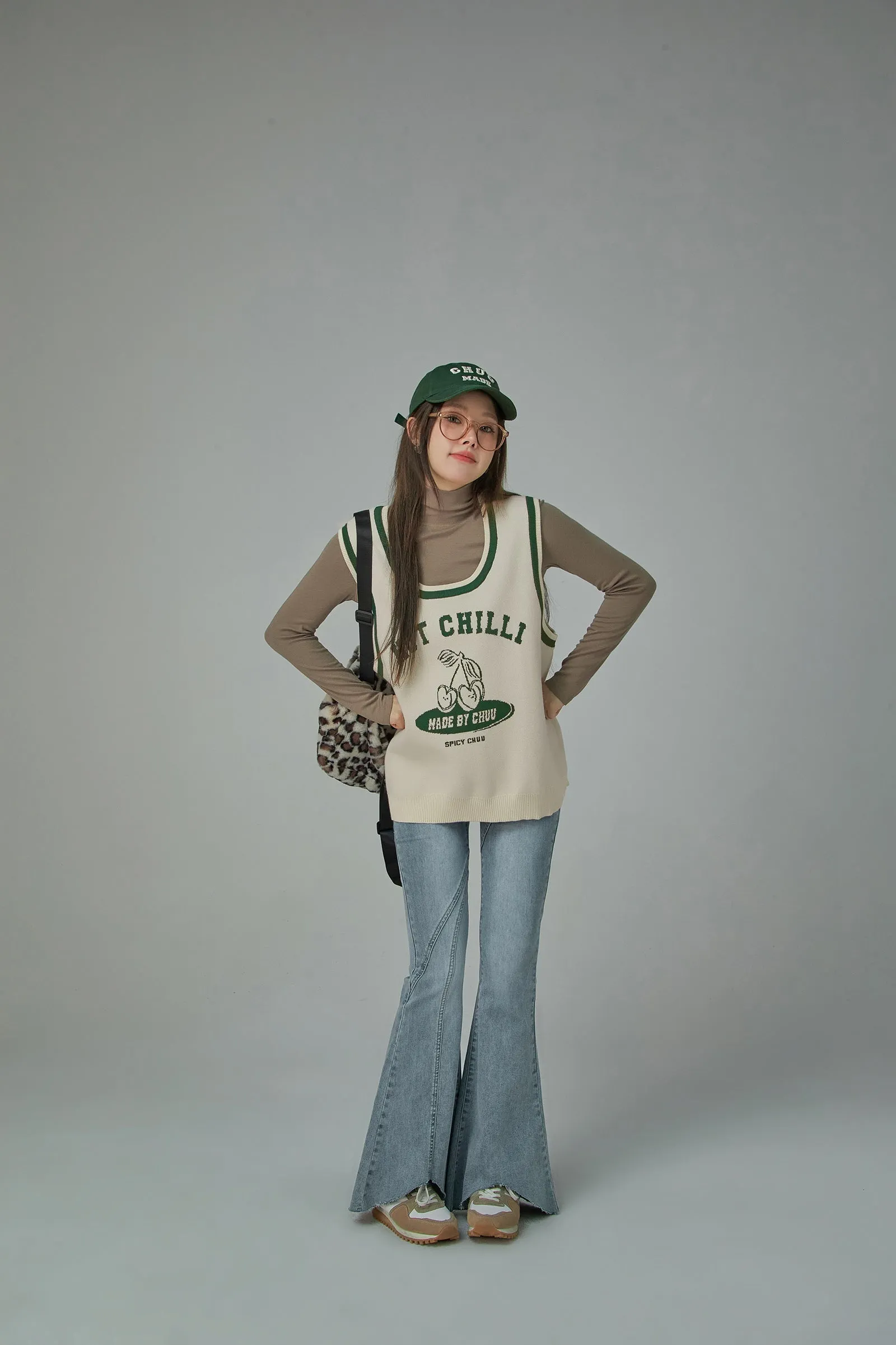 Hot Chilli Knit Vest