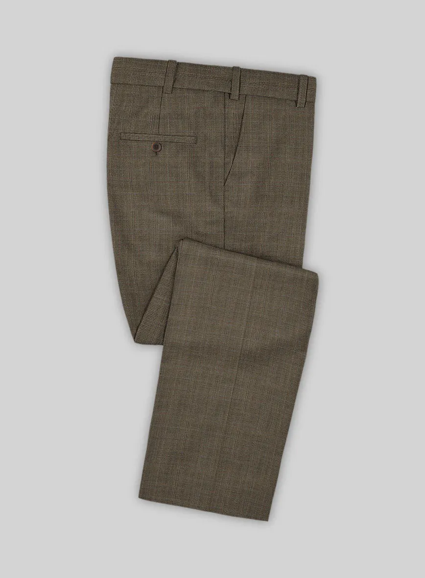 Huddersfield Brown Glen Pure Wool Suit