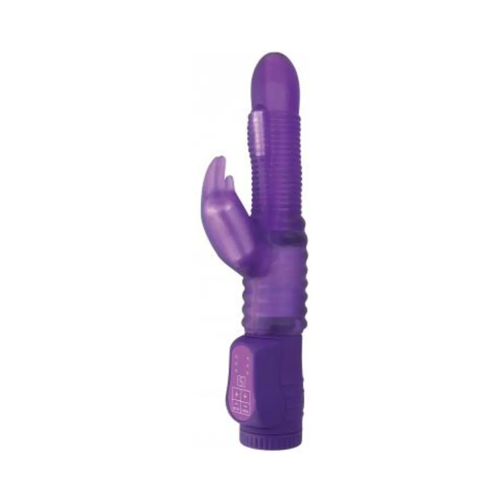 HYPNOTIC 7 FUNCTION STIMULATOR LAVENDER WATERPROOF