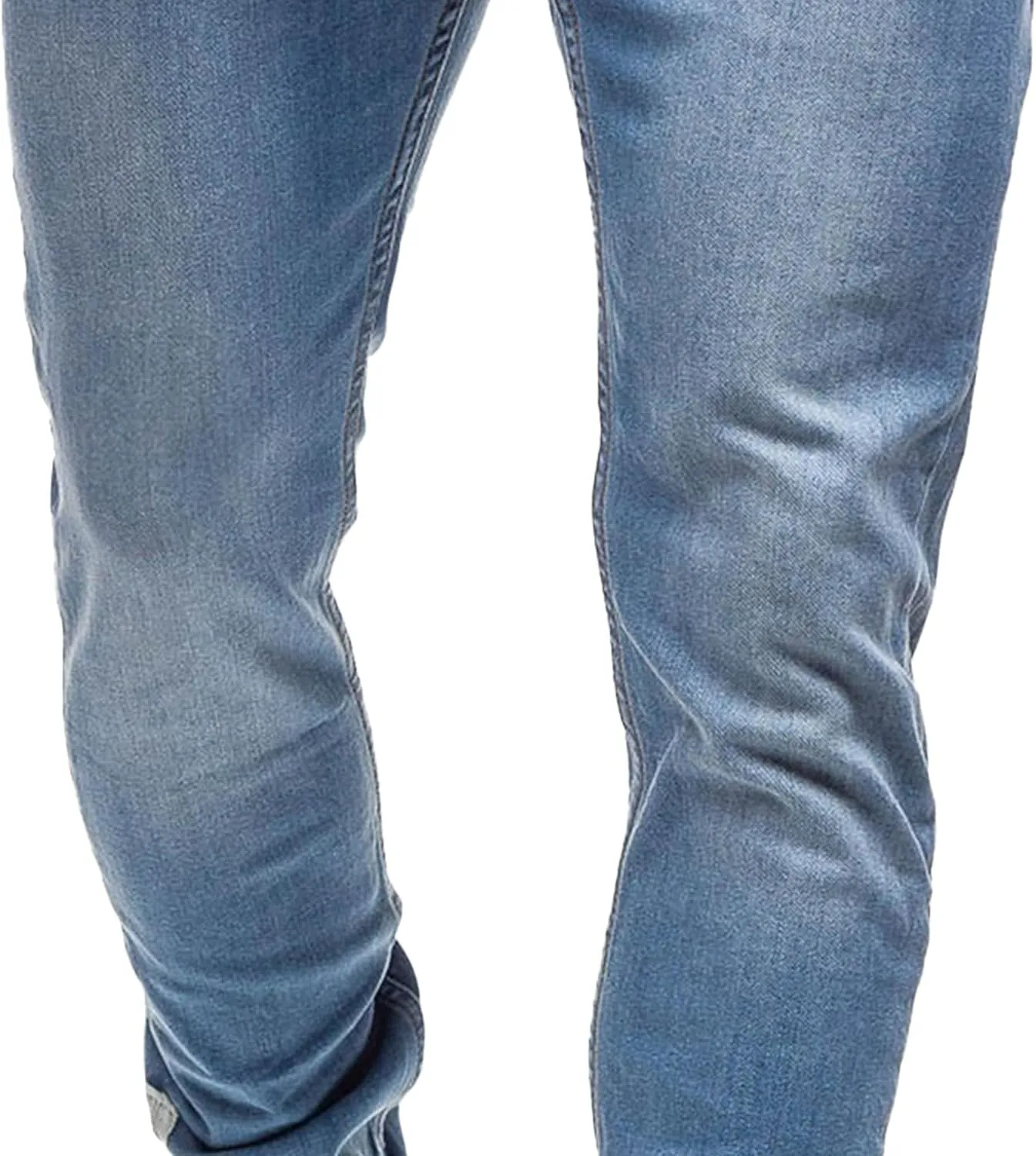 Maiyifu-GJ Men's Slim Fit Stretch Joggers Jeans Drawstring Elastic Waist Tapered Leg Denim Pants Hip Hop Jeans Streetwear