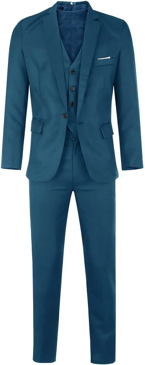 Men Suits Slim 3 Suit Business Wedding Party Jacket Vest & Pants Coat Wedding Suit Men Suits Mens Formal Mens Formal