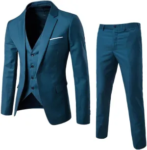 Men Suits Slim 3 Suit Business Wedding Party Jacket Vest & Pants Coat Wedding Suit Men Suits Mens Formal Mens Formal