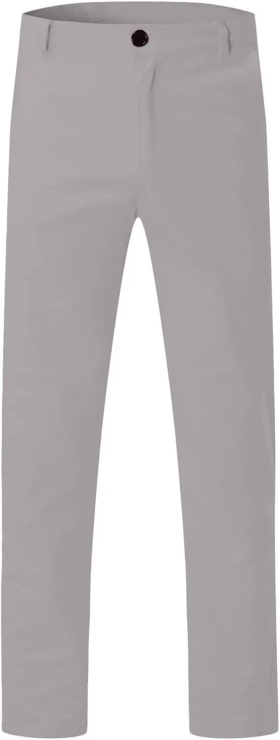 Men's Chino Pants Casual Stretch Waist Tapered Trousers with Pockets Loose Fit Joggers Pockets Tapered Sweatpants