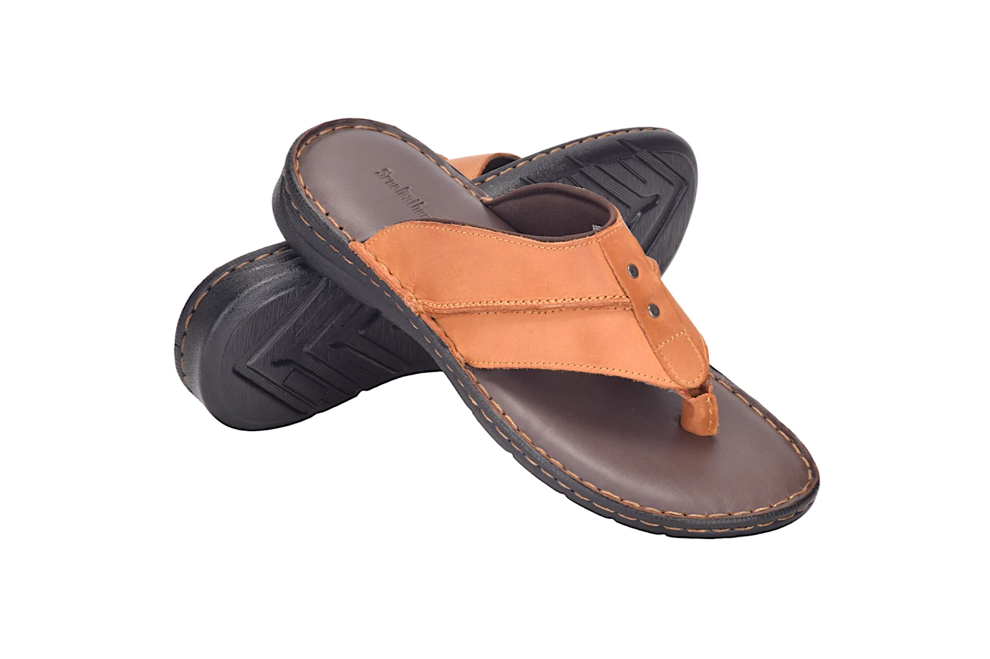 MENS LEATHER CHAPPAL 912203