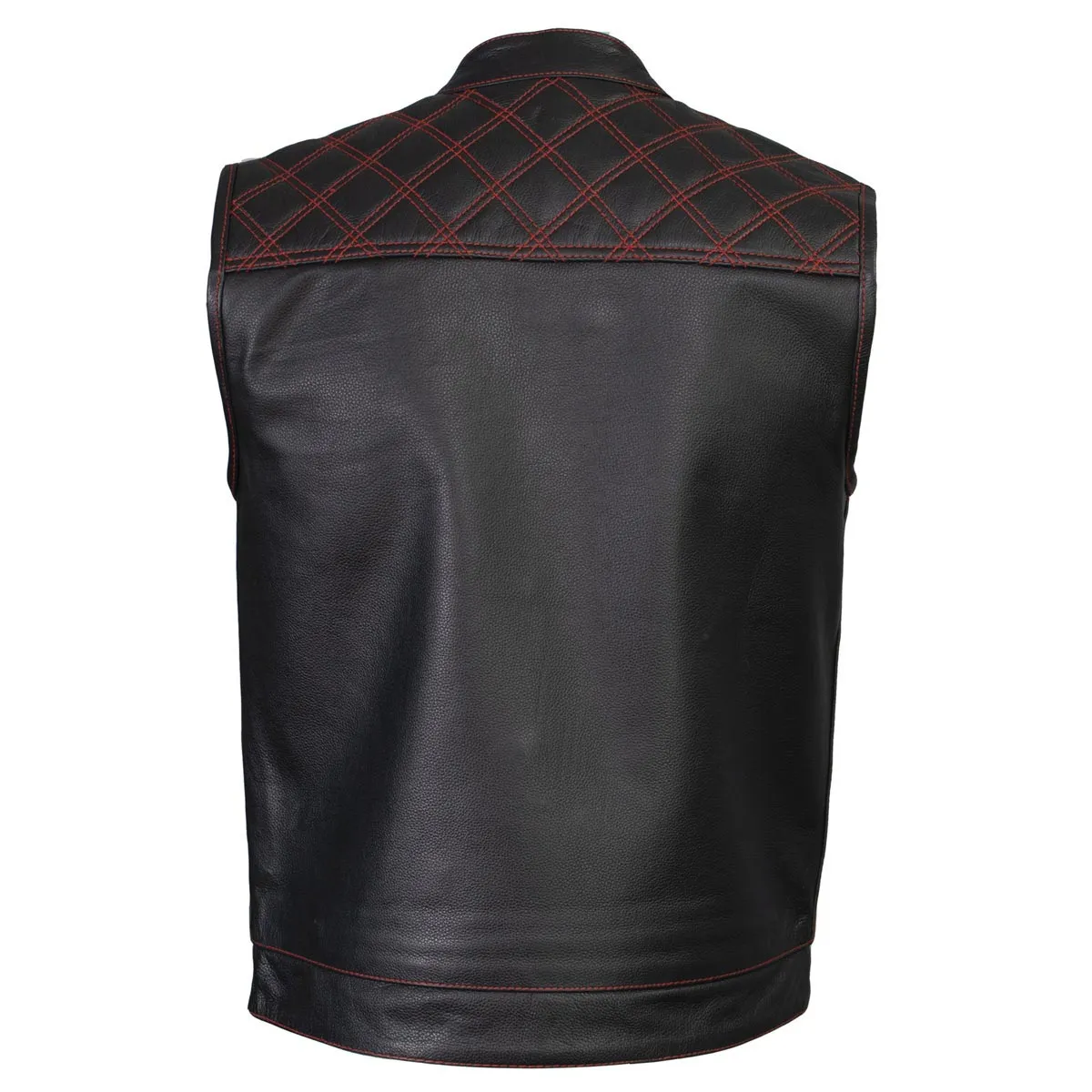 Milwaukee Leather LKM3782 Men's Classic Black Premium Leather
