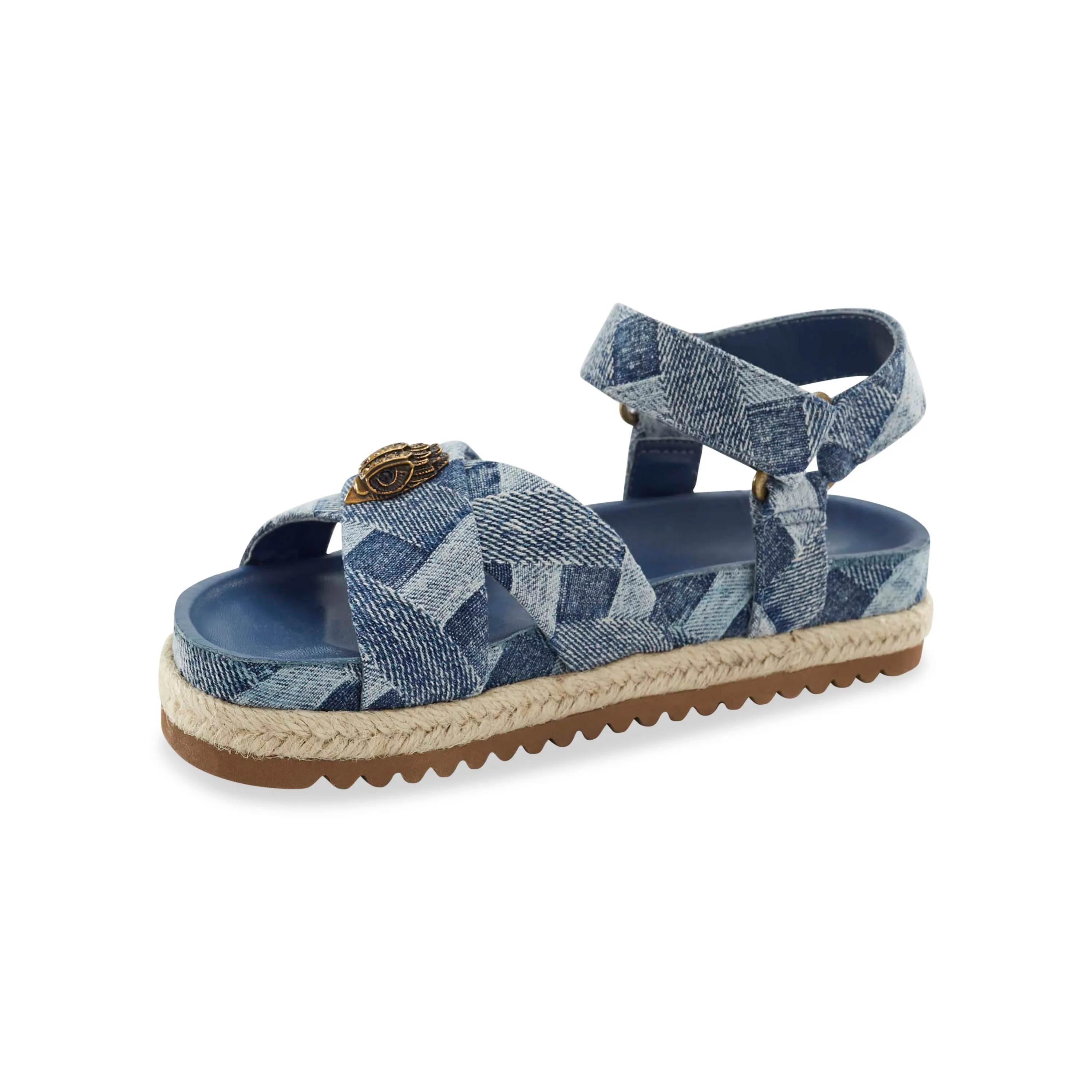 Mini Kensington Espadrille Sandal - Big Kid Denim