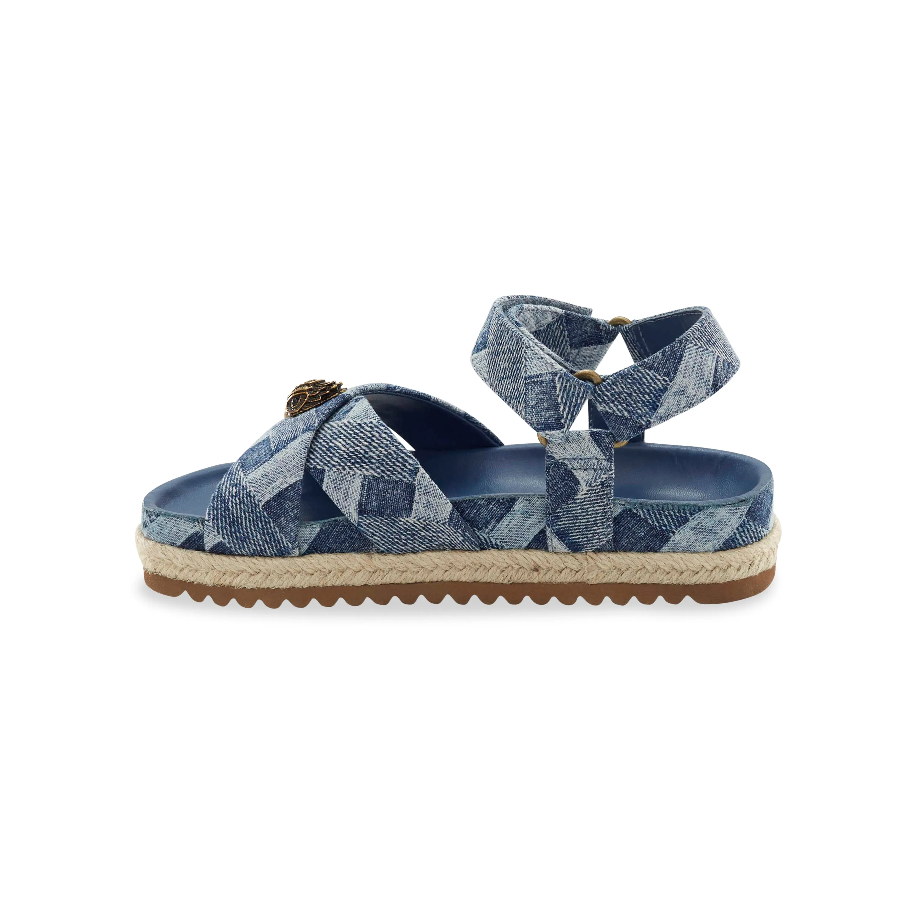 Mini Kensington Espadrille Sandal - Big Kid Denim