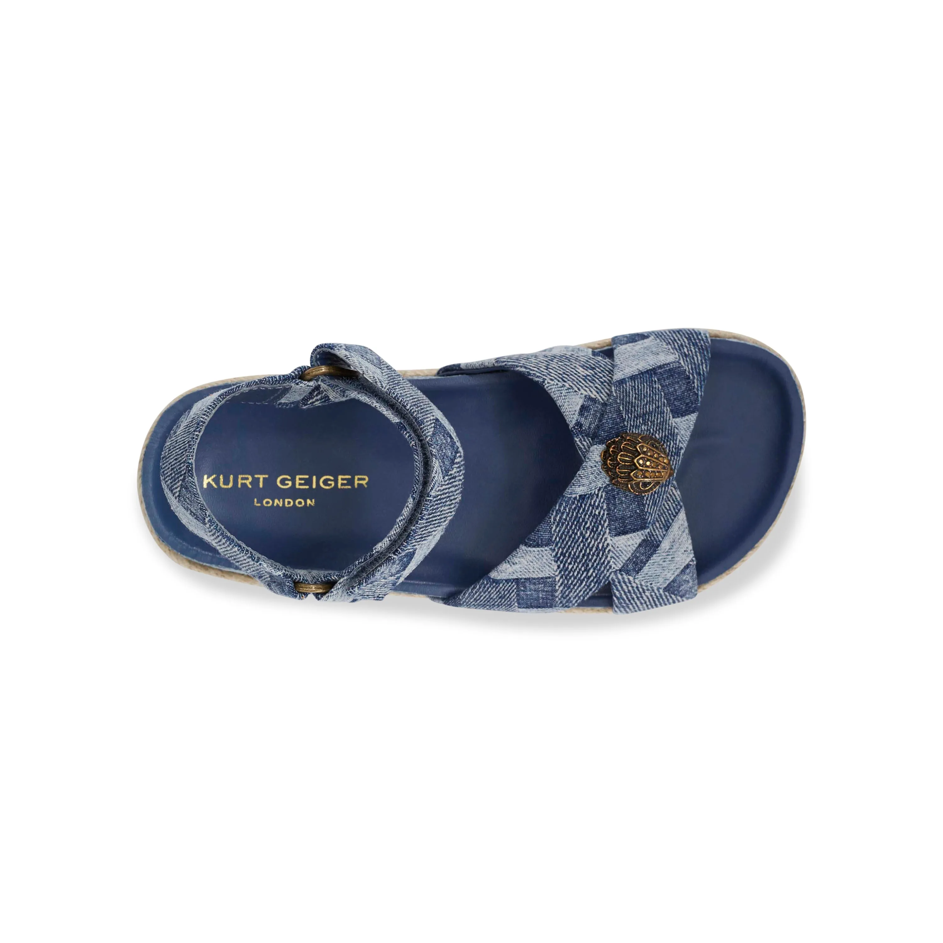 Mini Kensington Espadrille Sandal - Big Kid Denim