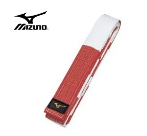 Mizuno Red & White Belt