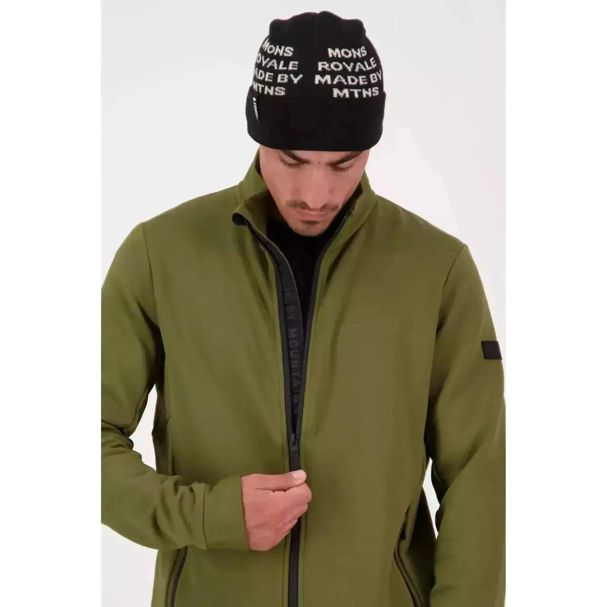 Mons Royale Men's Arcadia Merino Fleece Jacket