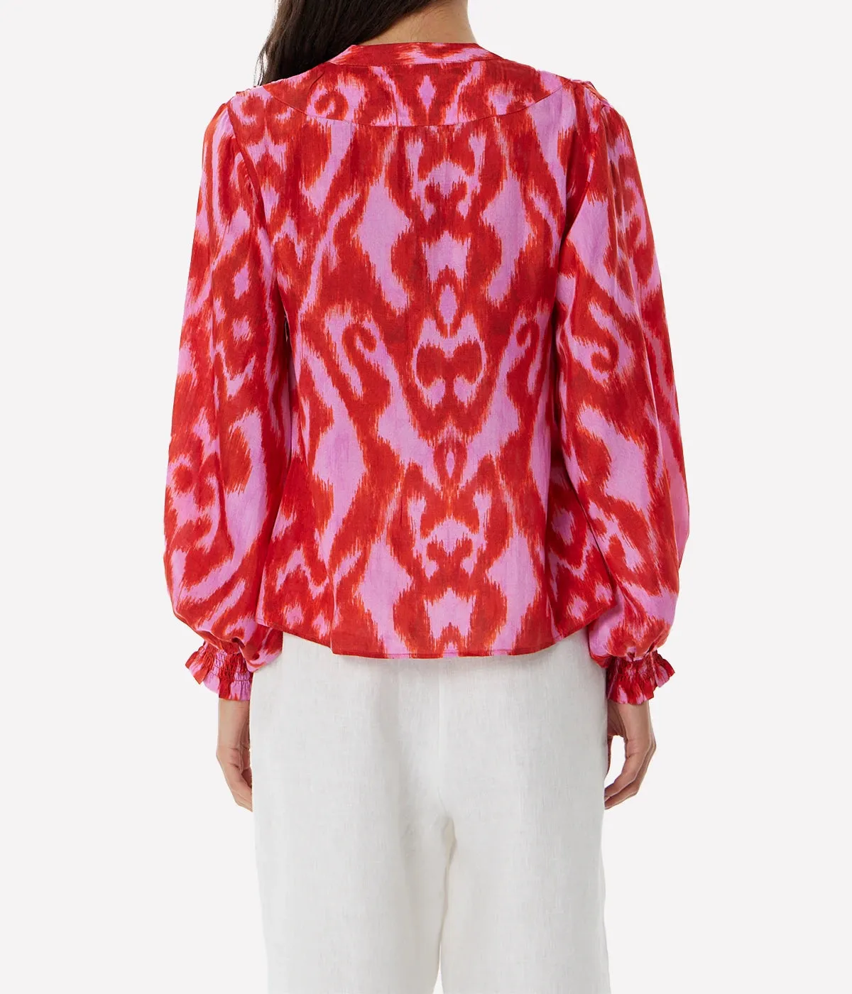 Moreno Vesta Blouse in Fuchsia