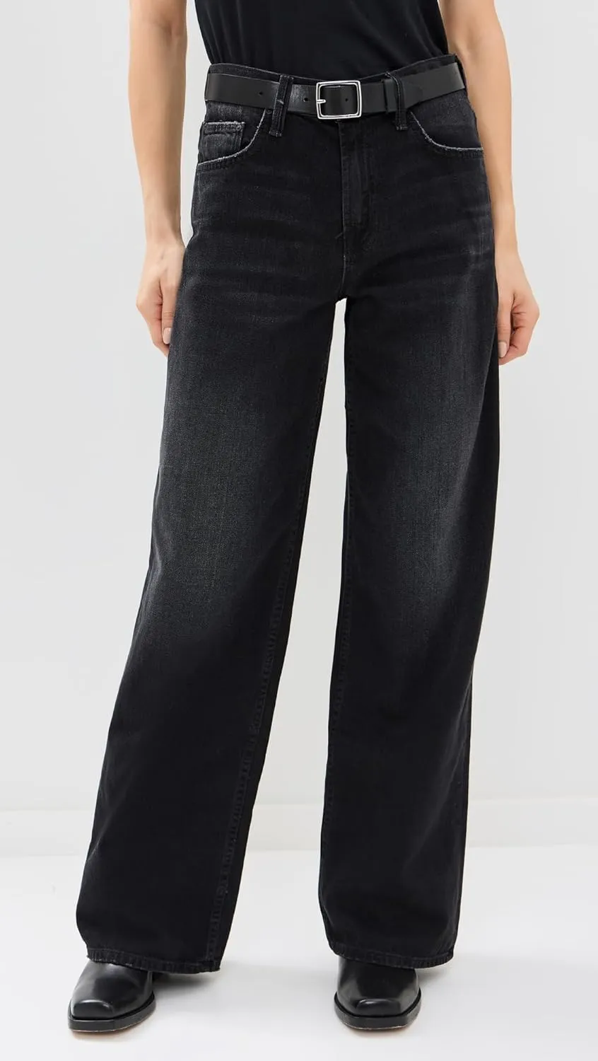 MOTHER Women's The Spinner Zip Sneak Jeans